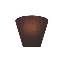 Arandela Retro Cone Md-2001 Cúpula Em Tecido 25-26x13cm Café - Bivolt