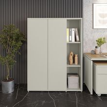 Armário Para Escritório 9 Prateleiras E 2 Portas Tundra - Fendi