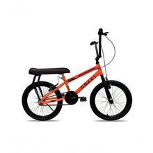 Bicicleta Colli Montadinha Aro 20 Bagageiro Amarelo Neon Laranja