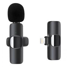 Microfone Lapela Wireless Sem Fio Para Iphone Ipad Lightning