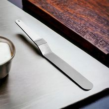 Espatula De Confeiteiro Bolos Decoração Confeitaria Inox Cabo 38cm Curvo