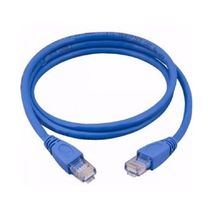 Cabo de Rede Ethernet Lan Rj45 Cat 6 Utp Azul - 3 Metros