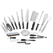 Kit Chef Tramontina Century Com Lâminas Em Inox Com Maleta 20 Peças