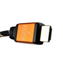 Cabo Hdmi Evus3,0m V2.0 4k Ouro M- M C-050 6,5mm