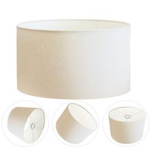 Cúpula Abajur Cilíndrica Cp-7024 ø50x25cm Branco