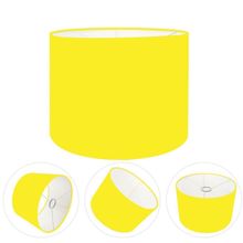 Cúpula Abajur Cilíndrica Cp-7011 ø30x21cm Amarelo