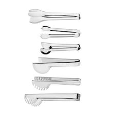 Conjunto de Pegadores Tramontina Utility 66800103 em Aço Inox – 6 Peças