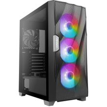 Gabinete Gamer Antec Df700 Flux Lateral De Vidro Temperado Micro Atx-mini Itx-atx 3 Fans Argb
