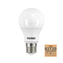 Kit 20 Lâmpadas Led Bulbo Tkl 15w Taschibra E27 Bivolt 4000k Neutro