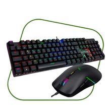 Kit Gamer Vivensis Mamba Teclado E Mouse