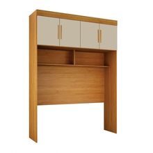 Modulado Aero Casal 4 Portas Orion - Leifer Móveis Cinamomo-off White