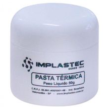 Pasta Termica Implastec A Base De Silicone Pote 50g