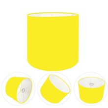 Cúpula Abajur Cilíndrica Cp-7010 ø25x25cm Amarelo