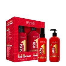 Kit Revlon Uniq One - Leave-in 150ml + Shampoo 230ml