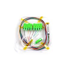 Cabo Optico Splitter Evus Opf-plc1x8-sc-apc Plc 1x8 1m G657a1