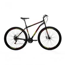 Bicicleta Cazelle Roma A.29 Tam 18 Aco Carbono F.disco 21v -quadro Preto C- Adesivo