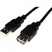 Cabo Extensor Usb 2.0 A Macho X Usb 2.0 A Femea 10m Cbus0005 Preto Storm