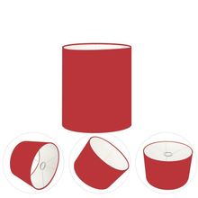Cúpula Abajur Cilíndrica Cp-7001 ø13x15cm - Bordo