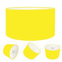 Cúpula Abajur Cilíndrica Cp-7024 ø50x25cm Amarelo