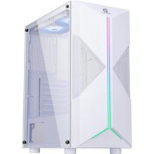 Gabinete Gamer Fortrek Holt Mid Tower Rgb Branco