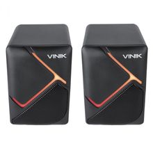 Caixa De Som Gamer Vinik Constelation 6w 2.0 Led Rainbow - Vspkg6wctl