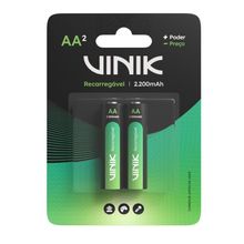 Pilha Recarregável Aa C-2 - 2200mah 1.2v - Vp2ab2r