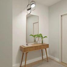 Espelho Orgânico Moldura Couro 110x50cm 150x60cm 170x70cm Corpo Inteiro Quarto Sala 170cm x 70cm