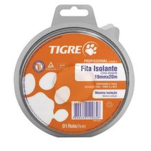 Fita Isolante Profissional 20 Metros - 54502605 - Tigre Fita Isolante Profissional 20m Tigre 54502605