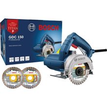 Serra Mármore Gdc 150 110 Volts + Maleta + 2 Discos - 06015486a3000 - Bosch