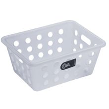 Cesta Plástica Pequena One Natural - 10808-0001 - Coza