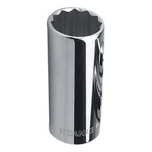 Soquete Longo Estriado Métrico De 1-2" E 20mm - 4-86-428 - Stanley