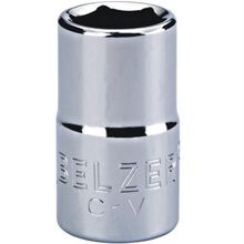 Soquete Sextavado Encaixe 1-2"" 7-16"" Crv - 205503bbr - Belzer Soquete Sext.enc 1-2-7-16 Crv Belzer
