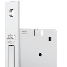 Fechadura Auxiliar 1001 Com Espelho De Inox Polido - 10810 - Stam Fechadura 1001 Esp De Inox Polido - 10810 - Stam