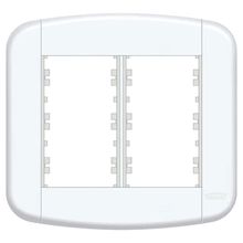 Placa 4x4 - 6 Módulos Blanc Mais - 11439440 - Fame Placa 4x4 6 Modulos Blanc+ - 11439440 - Fame