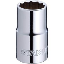 Soquete Estriado 1-2"" 13mm - 4-86-545 - Stanley Soquete Estriado 1-2" 13mm - 4-86-545 - Stanley