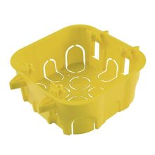 Caixa De Embutir Drywall 4x4 Amarela- 57500072 - Tramontina Caixa Drywall 4x4 Tramontina 57500-072-57500-042