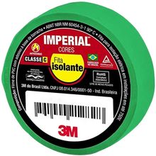 Fita Isolante Imperial 18 Mm X 10 Metros Verde - Hb004298061 - 3m