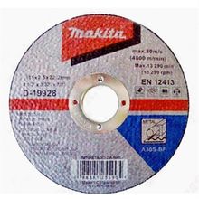 Disco De Corte 115mm Para Metal - D-19928-10 - Makita Disco De Corte 115mm - Metal Makita D-19928-10