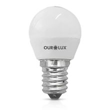 Lâmpada Superled Bolinha G45 De 4 Watts E 2700k - 20008 - Ourolux Lamp.superled S30 4w Bolin.biv.2700k E14