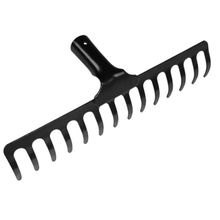 Ancinho 14 Dentes Curvo Leve Em Aço Sem Cabo - 77101144 - Tramontina Ancinho Curvo Leve 14d S-cabo Tramontina