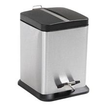 Lixeira Quadrada Jaspe 6 Litros - 8232 - Mor Lixeira Quadrada Jaspe 6 Litros Mor 8232