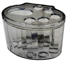 Porta Pasta E Escova De Dentes Fumê - 154f - Daivak Porta Pasta-escova Dente Fume Daivak