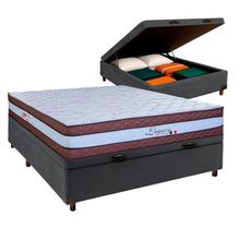 Colchão Casal Molas Ensacadas + Bau Blindado - Legaccy Paropas