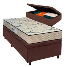 Colchão Solteiro D33 + Bau Blindado - Maxsono Paropas