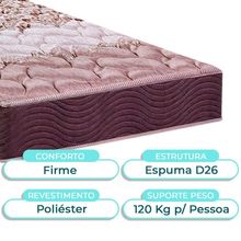 Kit Cama Box + Cabeceira + Colchão Solteiro D26 - Ortophedic - Sankonfort