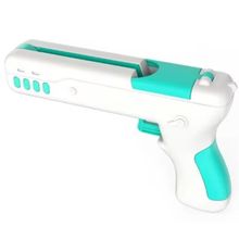 Brinquedo Interativo Para Gato 2 Em 1 Pistola Bolinha E Pena Divertida Exercício Gatos