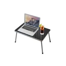 Mesa Notebook Suporte Dobrável Multiuso Bandeja Home Office Cama Sofá Portátil Preta