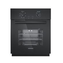 Forno De Embutir à Gás Venax 50L Totale Nero Giii Gás GLP Preto 127V