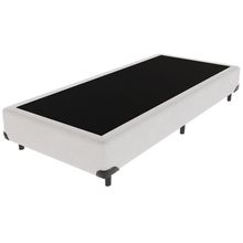 Cama Box Solteirão Branco V-store 96x203x44