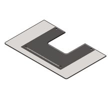 Vidro Reto Para Coifa De Parede 90Cm